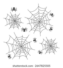 Spider logo icon design illustration