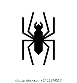 Spider logo. Icon design. Template elements	