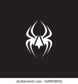 Spider logo icon design vector template