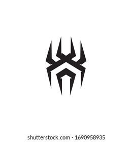 Spider logo icon design vector template