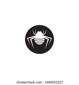 Spider logo icon illustration design