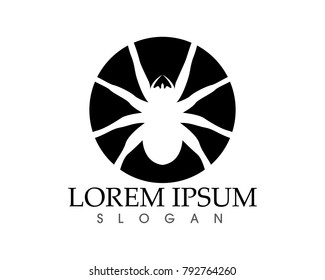 Spider logo and symbols template icons app 