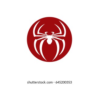 Spider logo template