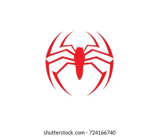 Spider logo template