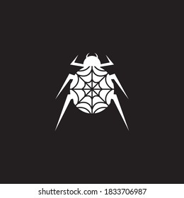 Spider logo template vector icon design