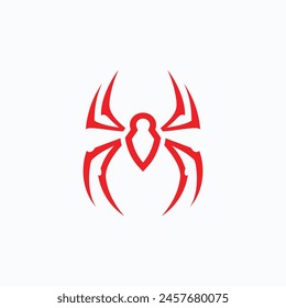Spider logo template vector and icon 