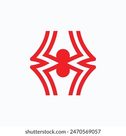 Spider logo template vector and icon 