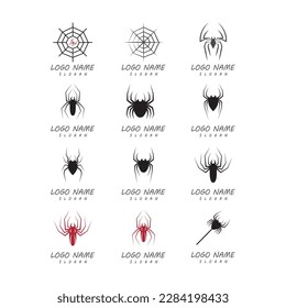 Spider Logo Template vector symbol  design
