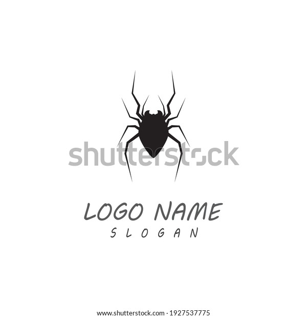 Spider Logo Template\
vector symbol  design