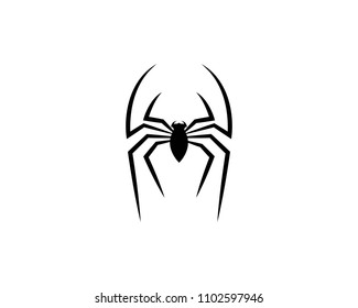 spider logo vector for business