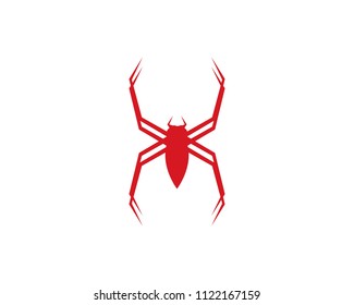 spider logo vector for business