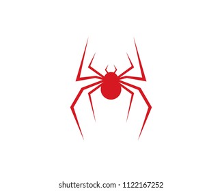 spider logo vector for business