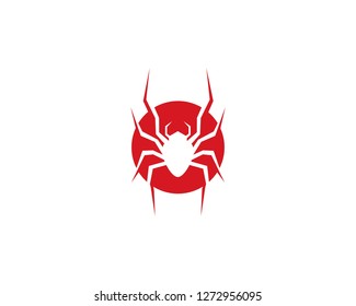 spider logo vector for business