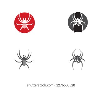 spider logo vector for business - Vector