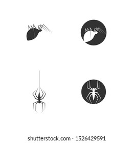 spider logo vector for business