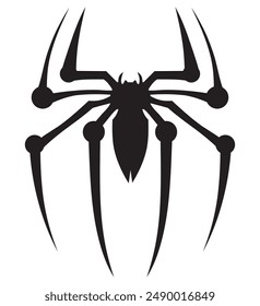 Spider Logo Vektorgrafik Design. Spider Icon Vektorgrafik Design