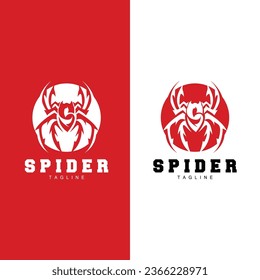 Spider Logo Vector Symbol Illustration Design