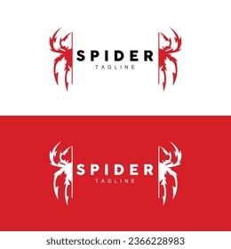 Spider Logo Vector Symbol Illustration Design