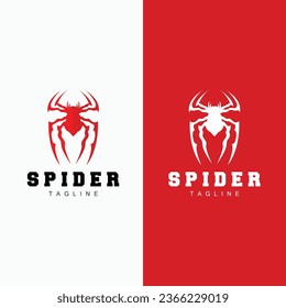 Vektorsymbol-Illustrationsdesign des Spider-Logos