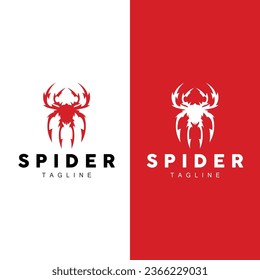 Spider Logo Vector Symbol Illustration Design