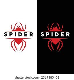 Spider Logo Vector Symbol Illustration Design