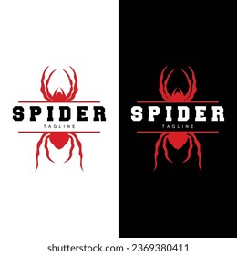 Spider Logo Vector Symbol Illustration Design