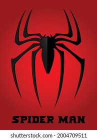 Spider Man Vector Logo Free 