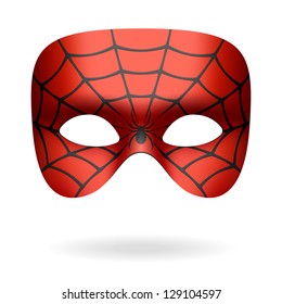 Spider Mask. Vector.