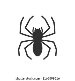spider. monochrome icon