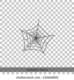 Spider net icon.