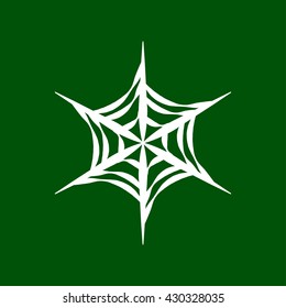 spider net icon. spider net vector illustration