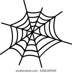 spider net logo design vector file