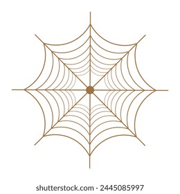Spider net pattern line icon vector design.