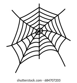 spider net vector ilustration background
