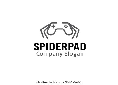 Spider Pad Logo Symbol Design Illustration