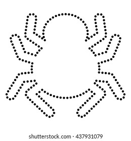 Spider sign illustration