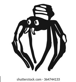 Spider silhouette
