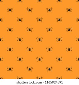 Spider Silhouette Pattern. Vector
