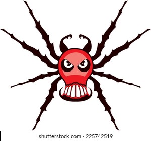 Spider skull