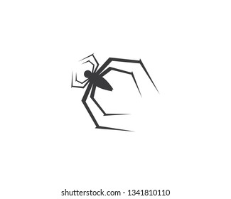 Spider symbol illustration design