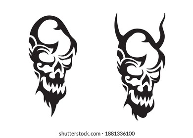 Spider tattoo design Vector Illustration