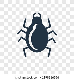 Spider toy vector icon isolated on transparent background, Spider toy transparency logo concept
