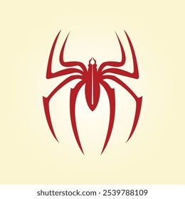 Araña obra de arte de moda linda Ilustración vectorial abstracta colorido diseño práctico.eps