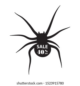 spider and typography sale 40% off