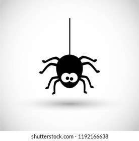 Spider vector icon 