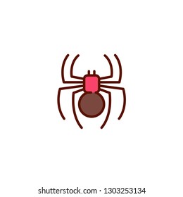 Spider vector icon