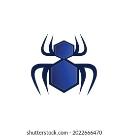 Spider vector icon. vector eps10.