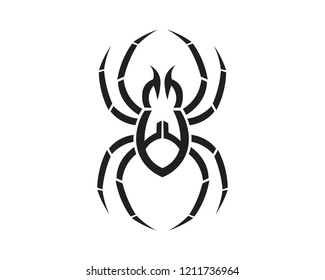 Spider vector and insect animal
