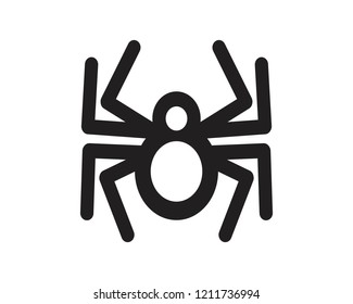 Spider vector and insect animal
