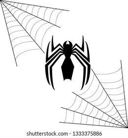 spider vector isolated